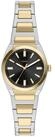 Fossil Quarzuhr Everett ES5495, Armbanduhr, Edelstahlarmband, analog, Glassteine