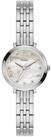 Fossil Quarzuhr Heidi ES5499, Armbanduhr, Edelstahlarmband, analog, Glassteine
