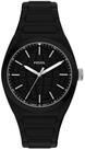 Fossil Quarzuhr Everett FS6175, Armbanduhr, Silikonarmband, analog