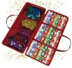 relaxdays Aufbewahrungsbox Geschenkpapier Aufbewahrung (1 St), rot