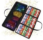 relaxdays Aufbewahrungsbox Geschenkpapier Aufbewahrung (1 St), schwarz