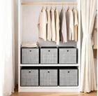 Sekey Aufbewahrungsbox Aufbewahrungsboxen aus Vliesstoff mit Griff &ndash; faltbare