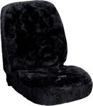 Woltu Autositzbezug, 1-tlg., Universal 100% Echtlammfell Bezug, ca 1,8 cm Dicke