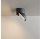s.luce Au&szlig;en-Deckenleuchte Santa Out LED Au&szlig;en-Deckenleuchte IP65 drehbar...