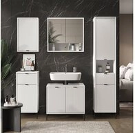 Vicco Badm&ouml;bel-Set Eliza, Wei&szlig;, 5 Teile, (5-St., 5er Set)