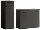 mokebo Badm&ouml;bel-Set Der Steuermann Waschbeckenunterschrank Badezimmerschrank