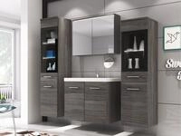 MIRJAN24 Badm&ouml;bel-Set Madrit II, (5er-Set, Waschbeckenschrank, 2x Hochschrank,