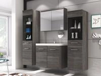 MIRJAN24 Badm&ouml;bel-Set Madrit II, (5er-Set, Waschbeckenschrank, 2x Hochschrank,