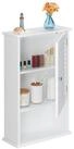 relaxdays Midischrank Badschrank mit geringer Tiefe