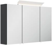 Posseik Spiegelschrank Badezimmer Spiegelschrank 3-t&uuml;rig/ LED-Acrylglaslampe/...