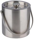 Alpina Eiseimer alpina Doppelwandiger Eisk&uuml;bel 1,9L silberfarben