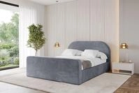 ALTDECOR Polsterbett TIVON-Z (Polsterbett mit Bettkasten und Lattenrost,...