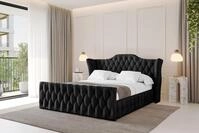 ALTDECOR Polsterbett MODY-Z (Polsterbett mit Bettkasten und Lattenrost, Boxbett...