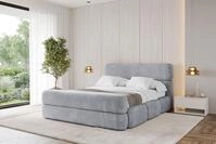 ALTDECOR Polsterbett ELVA-Z (Polsterbett mit Bettkasten und Lattenrost, Boxbett...