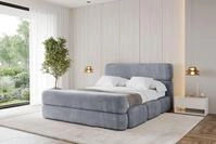 ALTDECOR Polsterbett ELVA-Z (Polsterbett mit Bettkasten und Lattenrost, Boxbett...
