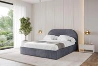 ALTDECOR Polsterbett TIVON (Polsterbett mit Bettkasten und Lattenrost, Boxbett...