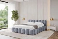 ALTDECOR Polsterbett SENA-v1 (Polsterbett mit Bettkasten und Lattenrost,...