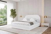 ALTDECOR Polsterbett LERIS (Polsterbett mit Bettkasten und Lattenrost, Boxbett...