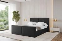 ALTDECOR Polsterbett EMMI-Z (Polsterbett mit Bettkasten und Lattenrost, Boxbett...