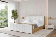 ALTDECOR Polsterbett ENZO4-Z (Polsterbett mit Bettkasten und Lattenrost,...