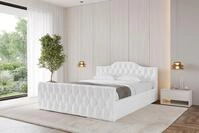 ALTDECOR Polsterbett FALIO-Z-v1 (Polsterbett mit Bettkasten und Lattenrost,...