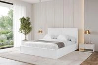 ALTDECOR Polsterbett EMMI (Polsterbett mit Bettkasten und Lattenrost, Boxbett...