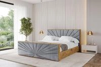 ALTDECOR Polsterbett ENZO6-Z (Polsterbett mit Bettkasten und Lattenrost,...