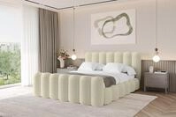 ALTDECOR Polsterbett SORA-Z (Polsterbett mit Bettkasten und Lattenrost, Boxbett...
