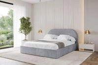 ALTDECOR Polsterbett TIVON (Polsterbett mit Bettkasten und Lattenrost, Boxbett...