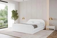 ALTDECOR Polsterbett LERIS-Z-v1 (Polsterbett mit Bettkasten und Lattenrost,...