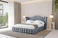ALTDECOR Polsterbett MODY (Polsterbett mit Bettkasten und Lattenrost, Boxbett...