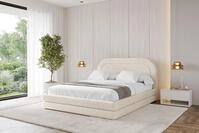 ALTDECOR Polsterbett LERIS (Polsterbett mit Bettkasten und Lattenrost, Boxbett...