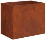 vidaXL Blumentopf Garten-Pflanzgef&auml;&szlig; Rostoptik 60 x 40 x 50 cm...