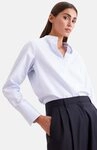 seidensticker Klassische Bluse 1/1 Rundhals Gestreift