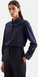 seidensticker Hemdbluse 1/1 Kragen Uni blau XS (34)