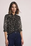 STREET ONE Langarmbluse mit allover Print