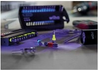 Wiha Sechskant-Bit Bit Set TY-Bit 49 mm Sechskant (SW6) 5-tlg. 1/4&Prime; in Box...
