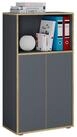 VCM Aktenschrank Salia Aktenschrank B. 60 x T. 33 x H. 110 cm Ordnung f&uuml;r...