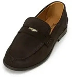 Marc O'Polo aus ge&ouml;ltem Veloursleder Loafer braun 36 EU