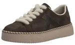 Rieker Plateausneaker Halbschuh, Schn&uuml;rschuh mit gepolsterter Innensohle braun...