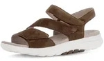 Gabor Riemchensandale Keilabsatz, Sandalette mit typischer Laufsohle, G-Weite...