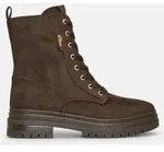 s.Oliver Stiefel Stiefel Stiefel in Leder-Optik mit Schn&uuml;rung braun 37 EU