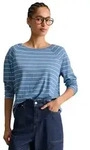 Marc O'Polo DENIM Langarmshirt aus Loose Knit Jersey blau XXS (32)