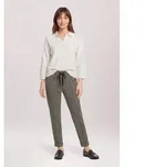 Betty&Co Schlupfhose Damen mit Muster beige 36