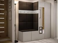 MIRJAN24 Garderoben-Set Orion XII, (Komplett-Set, Schrank, Schrank mit Spiegel,...