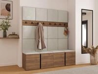 MIRJAN24 Garderoben-Set Orion V, (Komplett-Set, 2x Schuhschrank, 2x