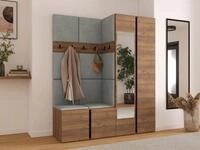 MIRJAN24 Garderoben-Set Orion XII, (Komplett-Set, Schrank, Schrank mit Spiegel,...