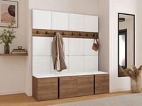 MIRJAN24 Garderoben-Set Orion V, (Komplett-Set, 2x Schuhschrank, 2x