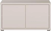 FORTE Schuhbank Alice Springs, Grifflos, 8 Paar Schuhe, Polsterauflage optional,