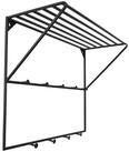 LOFT42 Wandgarderobe LOFT42 Jasmin Garderobenst&auml;nder &ndash; Schwarz &ndash; Metall &ndash;